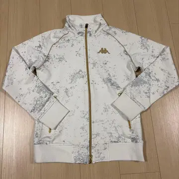 Kappa 화이트 저지 화이트 골드 M 여성용 골프 이탈리아