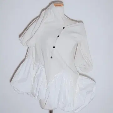 Andequal 도킹 헴 탑 화이트