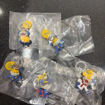 냥츄 캡슐 토이 5개 세트