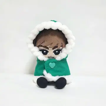 Snow Man 스노우 그린 컬러 칠누이 코스튬 복슬복슬 의류