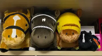 말 봉제 인형 세트