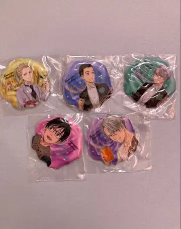 유리 on ice 제일복권 배지