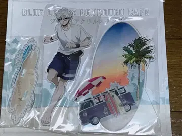 블루 록 아크릴 스탠드 문구 카페 나기 세이시로