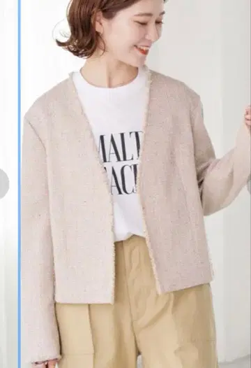 새상품 Spick & Span 트위드 자켓 스픽 앤 스팬