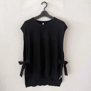 새상품 HIYORI 코튼 니트 베스트