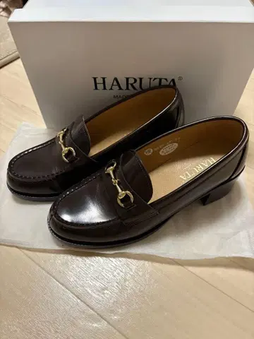 하루타 HARUTA 브라운 로퍼