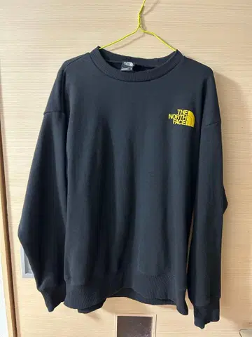 THE NORTH FACE 블랙 맨투맨 M