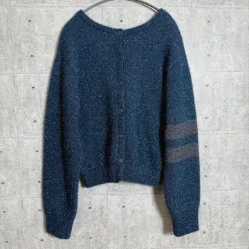 MOUSSY 글리터 2웨이 니트탑