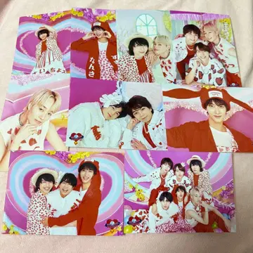 EBiDAN 에비라이 서일본 유닛 브로마이드 9장 세트