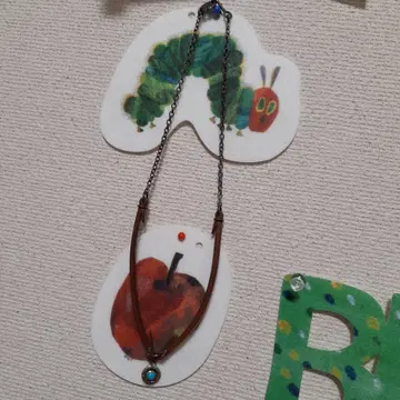 MOTO x BEAMS+ 가죽&실버 콤비 목걸이 터콰이즈 탑