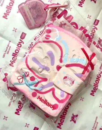Mellojoy 메로조이 도파민 왕국 시리즈 지갑 스퀴즈 핑크