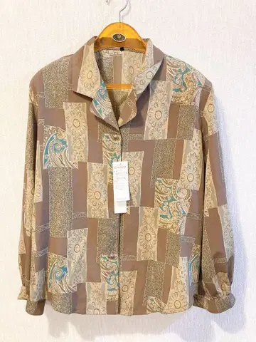 어깨 패드 포함 여성용 블라우스 티셔츠 일본제 프리 사이즈 여성복