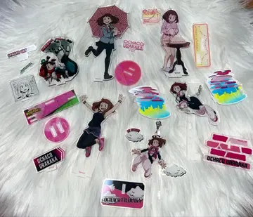 나의 히어로 아카데미아 우라라카 오챠코 아크릴 스탠드 묶음 판매