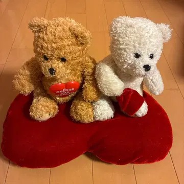 새상품급 곰돌이 페어 봉제 인형