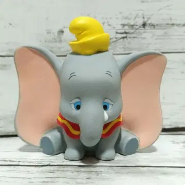 디즈니 덤보 소프트 비닐 저금통 마스코트 뱅크