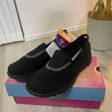 Skechers GOwalk 블랙 슬립온 W6.5 13510