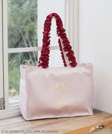 메종 드 플뢰르 헬로키티 스퀘어 토트백