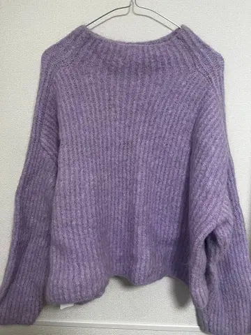 Mila Owen 핑크 알파카 스웨터 니트