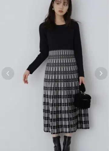 PROPORTION BODY DRESSING 니트 원피스