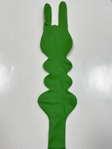 카테 캐터필러형 밴딩 풍선 51인치 그린 1매 미사용 새상품