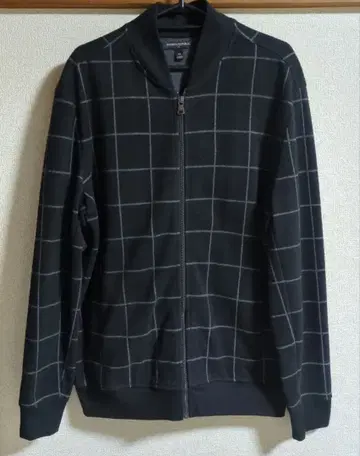 BANANA REPUBLIC 블루종 블랙 패턴 XL