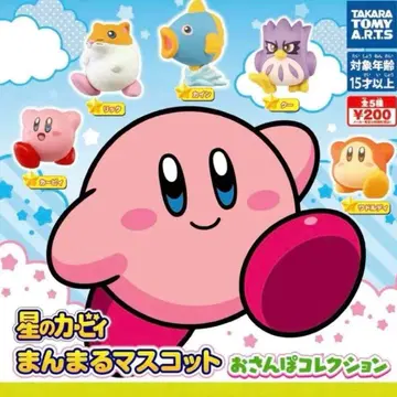 별의 커비 만마루쨩 마스코트 산책 컬렉션 전 5종 컴플리트 세트