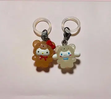 산리오 메지루시 액세서리 ~라떼곰 디자인~ 헬로키티, 시나모롤