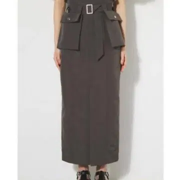 밀리터리 스커트 카고 스커트