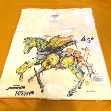 [레어!!] 야마시타 타츠로 45주년 JIROKICHI 콜라보T셔츠