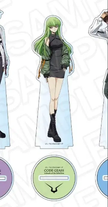 코드기어스 반역의 를르슈 빅 아크릴 스탠드 Street C.C.