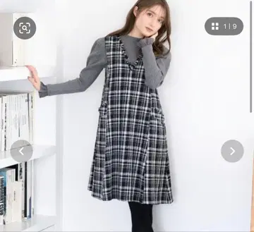 미슈마슈 트위드 원피스