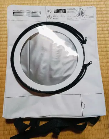 세탁기 완구 랜드리 백 백팩