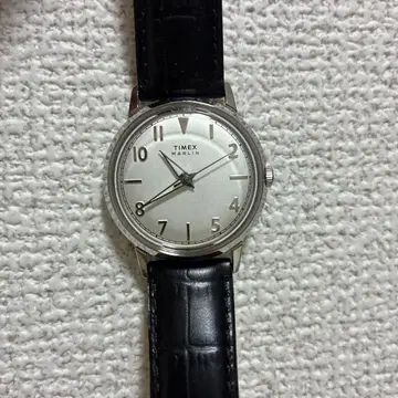 TIMEX Marlin 쿼츠 손목시계 새상품급 tx-tw2y37600
