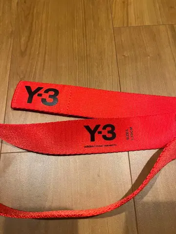 Y-3 반지 벨트