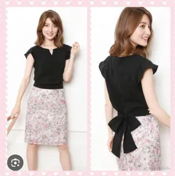 미사용 새상품 Apuweiser-riche 반팔 2way 블라우스