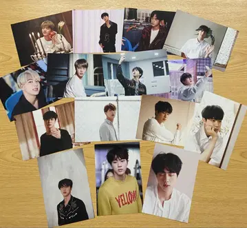 BTS 오늘 전시회 브로마이드 라이브 사진 JIN 진 컴플리트