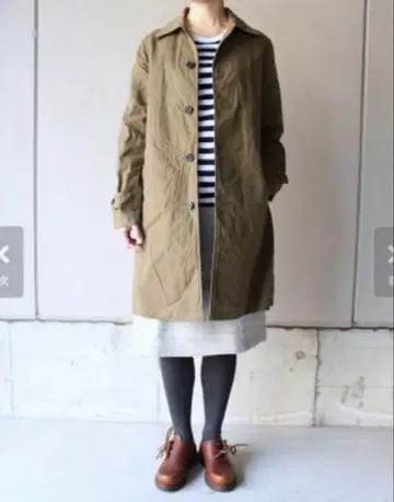 n100 에누원 핸드 레트 스텐카라 코트