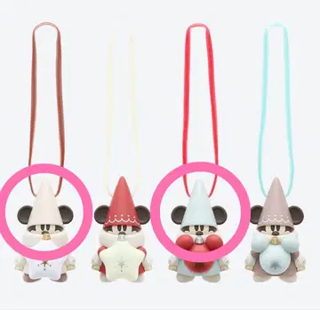 릴린린 캡슐 토이 2025 화이트 모자 스카이블루 모자 2종 세트