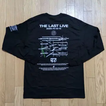 레어 케야키자카46 케야키자카 라스트 라이브 롱 T 셔츠 블랙 블랙