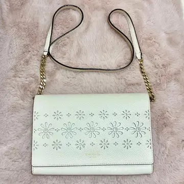 케이트 스페이드 백 숄더 꽃 모양 펀칭