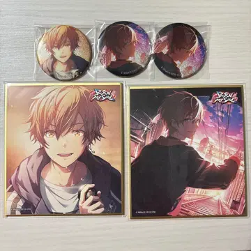 프로세카 시노노메 아키토 색지 글리터 캔뱃지