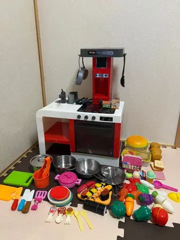 완구 주방 세트 식재료 포함 smoby TefaL