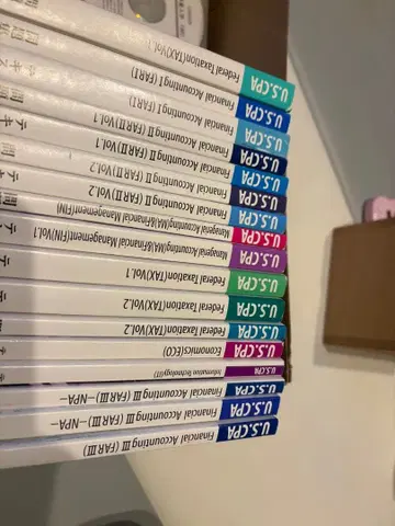 [ 거의 미사용 ] TAC USCPA 교재 세트