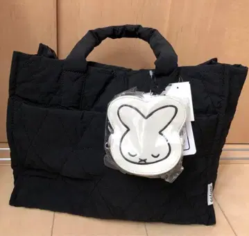 새상품 70주년 나인체 퀼팅 토트 숄더 2way 얼굴 파우치