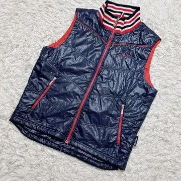 [ c6855 ] 레어 LIBERTY BELL 나일론 베스트 네이비