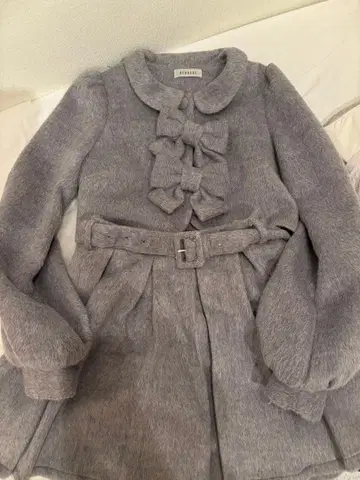 bubbles 리본 포함 그레이 셋업