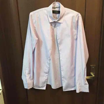 DOWBL 와이드 스프레드 스트라이프 셔츠 42