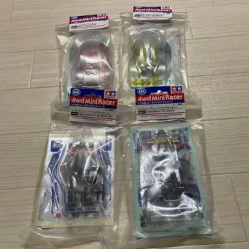 미니 사륜구동 클리어 바디 세트 4종