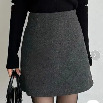 울 라이크 기모 미니 스커트 callautia