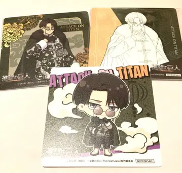 진격의 거인 리바이 특전 코스터 GIGO